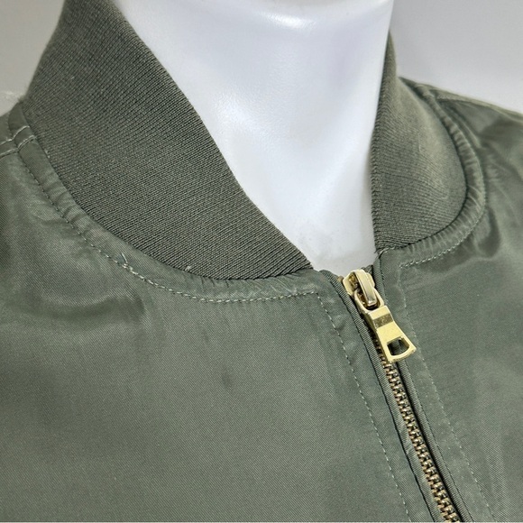 Kendall & Kylie green jacket zip up small - Picture 9 of 11